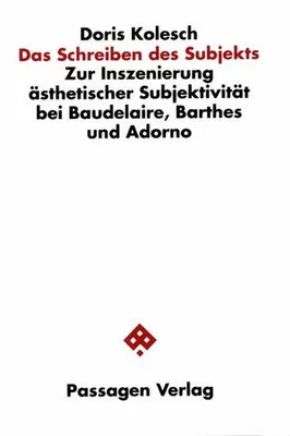 Produktbild von Kolesch, D: Schreiben des Subjekts