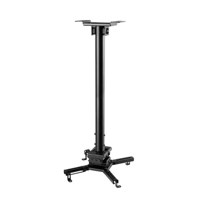 Produktbild von Neomounts CL25-540BL1 Beamer Deckenhalterung - H 60,5-90,5 cm - einfache Installation - volle Bewegung