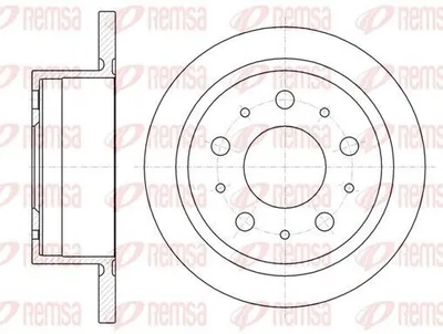 Produktbild von 2x REMSA Bremsscheibe 61057.00 hinten für FIAT Ducato Kastenwagen (250_ 290_)