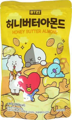 Produktbild von Line BT21 Yellow Honey Almond 180g