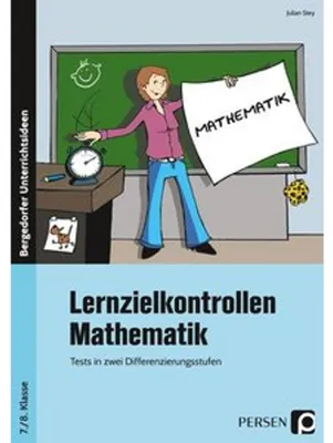 Produktbild von Lernzielkontrollen Mathematik 7./8. Klasse