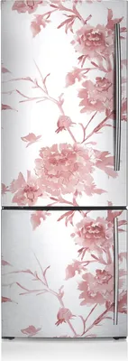 Produktbild von Kühlschrankmagnete Kühlschrank Magnetfolie Magnete Küche 60x180 cm - Pastellblumen
