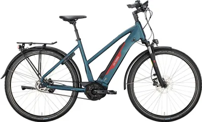 Produktbild von VICTORIA Elektro-Trekkingrad "TRESALO 7" (#1), Trapez, 28", dark night matt, ...