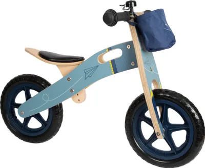 Image de Roue d'exercice avion en papier bleu