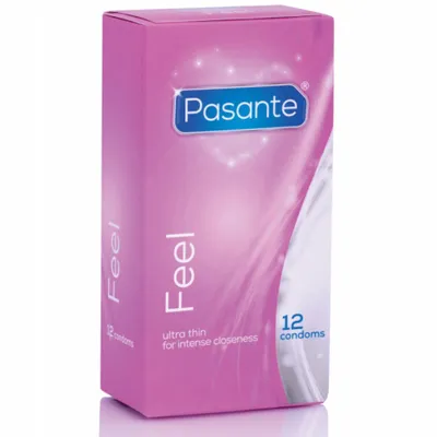 Zdjęcie produktu dla Pasante - Wrazliwe, Ultracienkie Prezerwatywy 12 Szt