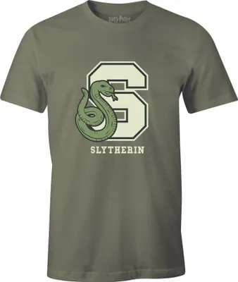 Produktbild von Harry Potter - "Slytherin" T-Shirt für Herren CD1433 (M) (Khakigrün)