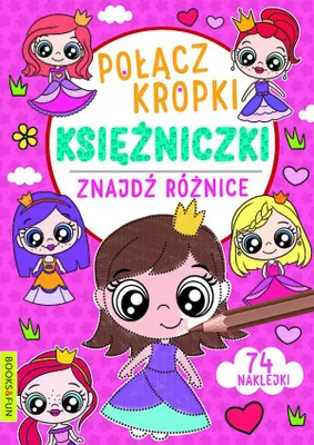 Produktbild von Kolorowanka dla dzieci Księżniczki Połącz Kropki