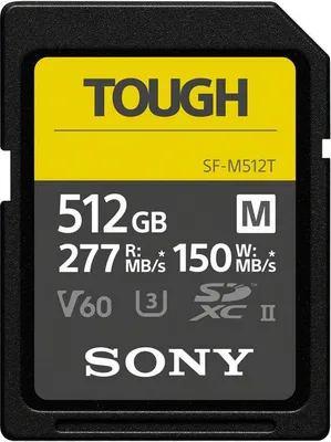 Image de SONY Cartes SD Tough SF-M 512T Go R277/W150
