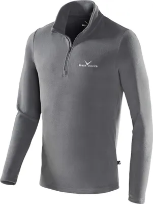 Productafbeelding van BLACK CREVICE - Herenfleece trui > 170g/m2 | Kleur: Grijs | Maat: 3XL