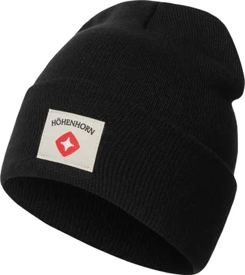 Produktbild von Höhenhorn Heelflip Knitted Beanie Uni Herren Damen Schwarz