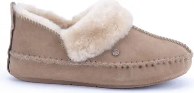 Produktbild von Warmbat Barrine Suede Moss Green - Damen Hausschuhe - BAR341032