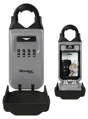 Produktbild von Master Lock 5420EURD Select Access® Schlüsseltresor mit beleuchtetem Zahlenschloss und Bügelhalterung
