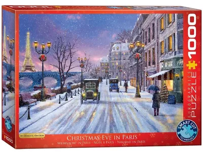 Immagine prodotto di Eurographics Puzzle Weihnachtsabend in Paris von Dominic Davison, 1000 Teile, 68 x 48 cm, 6000-0785