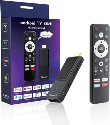 Image de Clé Android TV, 2 Go de RAM, 16 Go de stockage, Wi-Fi double bande, pour le divertissement