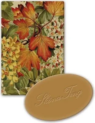 Productafbeelding van Zeep met herfstbloemen, cadeauverpakking, 25 gram