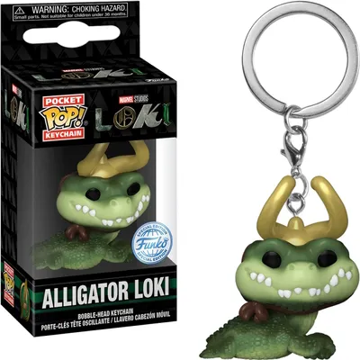 Produktbild von Loki - Alligato Loki   - Schlüsselanhänger Funko Pocket POP! Keychain