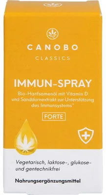 Produktbild von Canobo -Hanfsamenöl Immun-Spray Vitamin D, 10 ml Spray