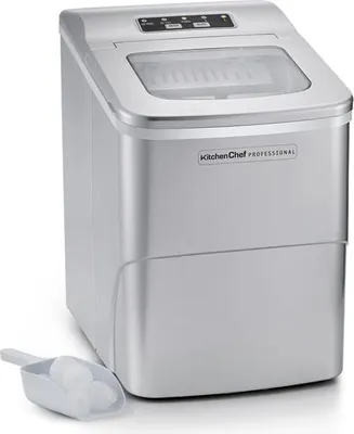 Image de Machine à glaçons 80w 10-12kg / 24h - Kitchen Chef - KSICE9 -