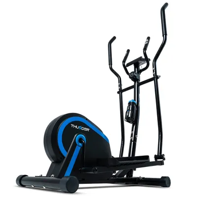 Produktbild von THUNDER® | FLASH | Ellipsentrainer | 8 Widerstandsstufen | mit Display | 110 kg Belastbarkeit | Kompakt und leicht zu verstauen | Leiser Betrieb
