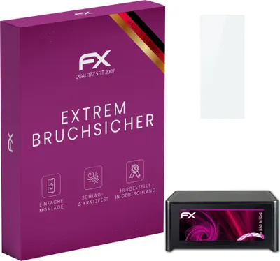 Produktbild von atFoliX FX-Hybrid-Glass Displayfolie kompatibel mit NAD M10v2 Glasfolie