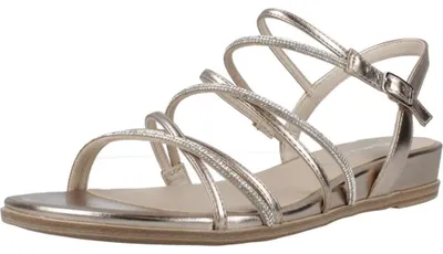 Produktbild von Tamaris Damen Sandale Riemchen Sandalette 1-28103-42, Größe:38 EU, Farbe:Gold