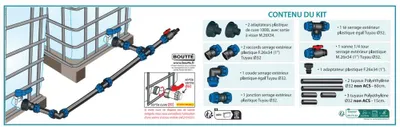 Image de Kit de raccordement pour cuves IBC
