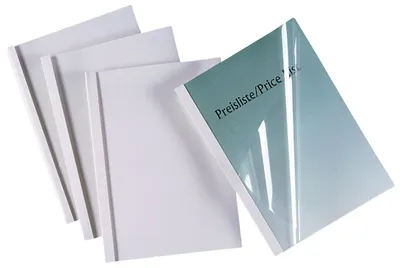 Zdjęcie produktu dla GBC IB370045, A4, PCW, Biały, 50 ark., 240 g/m², 6 mm