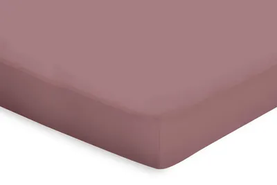 Produktbild von Eleganzzz Topper-Spannbetttuch Perkal – Rose  – 180x210/220  – speziell für Matratzentopper