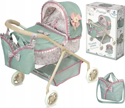 Zdjęcie produktu dla WÓZEK DLA LALEK Provence My First DeCuevas Toys 86045