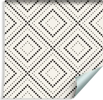 Obrázek produktu pro 10m VLIES TAPETE role geometrický vzor ornamenty tečky XXL