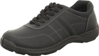 Produktbild von Schnürhalbschuh mit Mehrweite Freizeit (sportlicher Boden) ZY-3726-BK