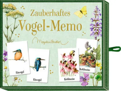 Produktbild von Schachtelspiel: Zauberhaftes Vogel-Memo - M. Bastin