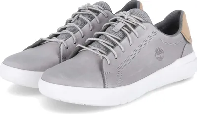 Zdjęcie produktu dla Timberland LOW LACE UP SNEAKER - LIGHT GREY NUBUCK, Rozmiar:12