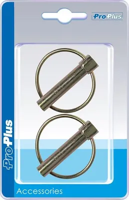 Obrázek produktu pro Závlačka 10mm s kroužkem 2 kusy v blistru