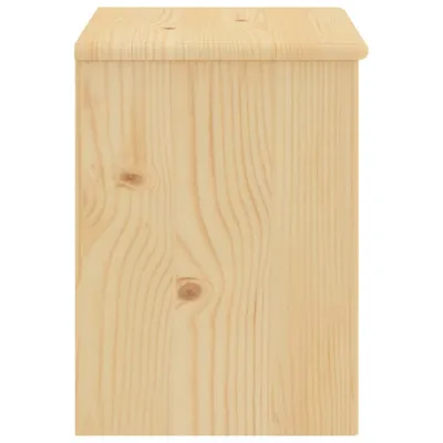 Produktbild von Hochwertigen Möbel Nachttische/schränke - Braun Nachttisch Natur 35x30x40cm Massivholz Kiefer NEU2127392