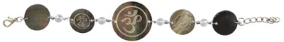 Produktbild von Armband Gravur "OM" Muschel 3x22cm
