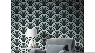 Produktbild von Coloray Fototapete 104x70 cm An Einer Wand Latex Latextapete - Ombre-Jakobsmuschel.