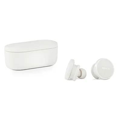 Produktbild von DENON PerL Pro white In-Ear Kopfhörer (Noise Cancelling, Adaptive Acoustic Technology (AAT), Bluetooth 5.3, Touch Control, IPX4), Farbe:Weiß
