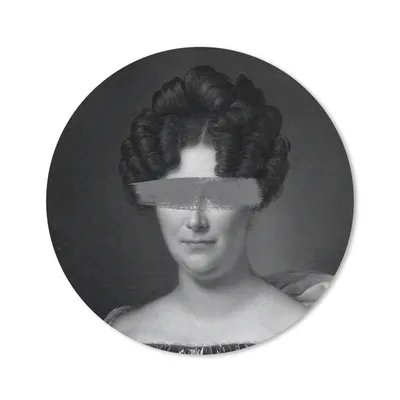 Produktbild von MuchoWow® Mauspad Mousepad Johanna Henriette Engelen - Alexandre Jean Dubois Drahonet 40x40 cm - Mousepads - Maus Mat - Pad - Mausunterlage - Schreibtisch Accessoires