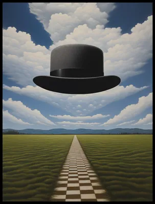 Produktbild von Poster 60x80cm Der Weg der unerwarteten Schicksale