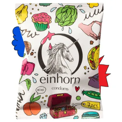 Produktbild von einhorn - Muschigegenstände Kondome - 7 Stück