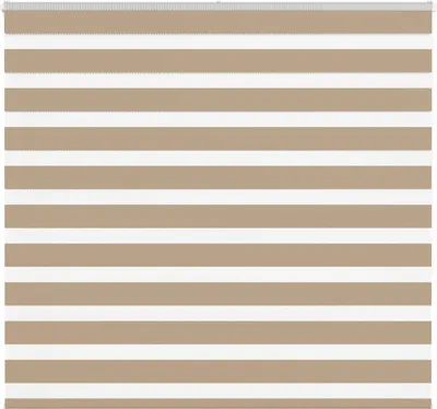 Produktbild von Doppelrollo Sandbraun 160x150 cm Stoffbreite 155,9 cm Polyester