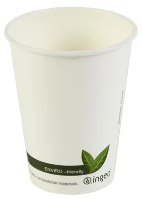 Produktbild von Einwegbecher kompostierbar 340 ml, 50 Stück, für Heißgetränke