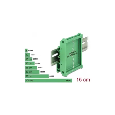 Obrázek produktu pro DELOCK Platinenhalterung (72 mm) für Hutschiene 15 cm lang