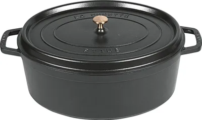 Produktbild von Zwilling STAUB LA COCOTTE - Auflaufform - Oval - Eisenguss - Keramik - Gas - Halogen - Induktion - Versiegelte Platte - Schwarz - Emaille