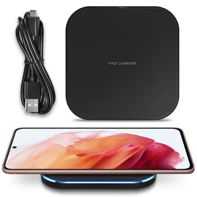 Produktbild von QI Kabellose Ladestation für Samsung Galaxy S21 5G Wireless Schnellladegerät 10W
