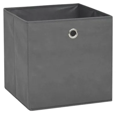 Immagine prodotto di Set di 10 scatole portaoggetti in tessuto non tessuto, dimensioni 32 x 32 x 32 cm