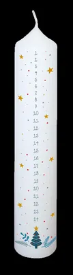 Produktbild von Adventskalenderkerze Tannenzweig