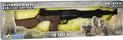 Image de Gonher metal commando rifle 8 rounds