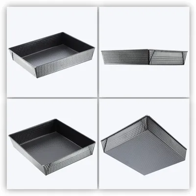 Produktbild von KADAX Backblech Backblech Pfannen XXL-Kuchenform 3er-Set Kuchenblech